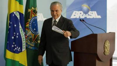 El gobierno encabezado por Michel Temer reconoce que el 2017 será un año con muchos retos a superar para recuperar de la crisis a la primera economía de América Latina.