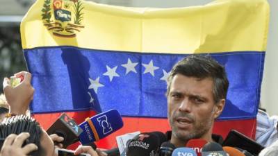 Leopoldo López escapó a España tras permanecer varios años preso en Venezuela./AFP.