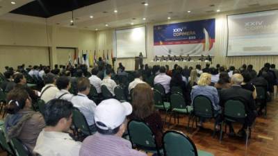 Gráfica del Congreso Panamericano celebrado en la capital boliviana en 2013. Este año Tegucigalpa será sede.