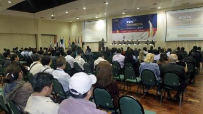 Gráfica del Congreso Panamericano celebrado en la capital boliviana en 2013. Este año Tegucigalpa será sede.