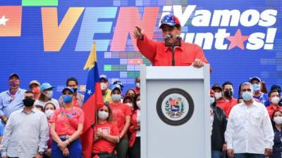 Maduro busca expulsar a la oposición de la Asamblea Nacional en las legislativas./AFP.
