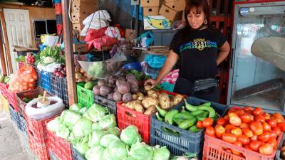 Algunas verduras y alimentos han subido en los mercados locales.