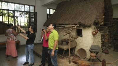 El Museo de Antropología e Historia está ubicado en la tercera avenida del barrio El Centro de San Pedro Sula. Fotos: Amilcar Izaguirre.