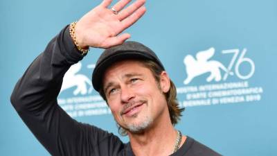 El actor Brad Pitt presenta el filme 'Ad Astra' en la 76 edición del Festival de Cine de Venecia.