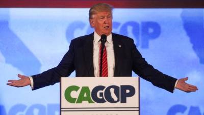 El magnate y precandidato presidencial de Estados Unidos, Donald Trump.