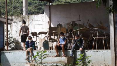 Las tres escuelas necesitan mucho apoyo. Fotos: Amílcar izaguirre y Franklyn Muñoz.