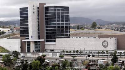 Fotografía muestra las instalaciones del Banco Central de Honduras (BCH).