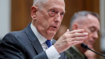 El secretario de Defensa estadounidense, James Mattis. EFE