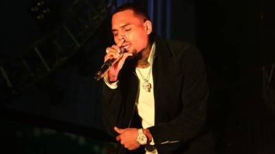 El rapero Chris Brown