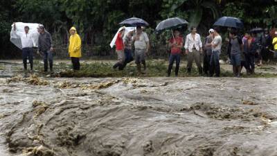 Las lluvias en los últimos meses han dejado cientos de damnificados y al menos 21 muertos en Honduras. Foto: La Prensa