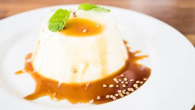 Flan de coco