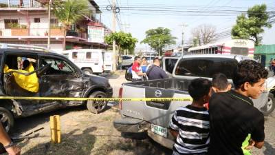El encontronazo fue en la 2 calle de la colonia Ruíz.