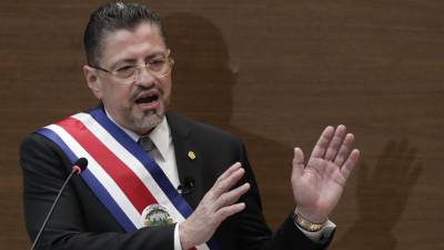 El nuevo presidente de Costa Rica Rodrigo Chaves, en una fotografía de archivo.
