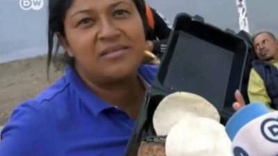 Mirian Celaya, la migrante hondureña que renegó de los frijoles mexicanos y luego pidió disculpas.