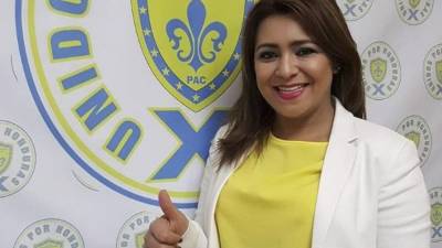 Marlene Alvarenga es la candidata presidencial del Partido Anticorrupción.