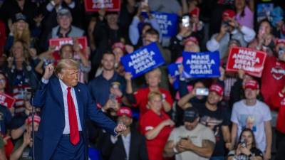 El expresidente estadounidense, Donald Trump.