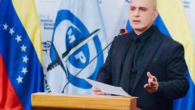 La información la dio a conocer el fiscal general venezolano, Tarek William Saab.