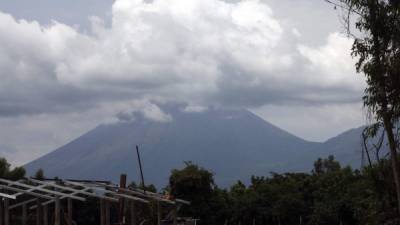 El Volcán oscureció el cielo en Nicaragua
