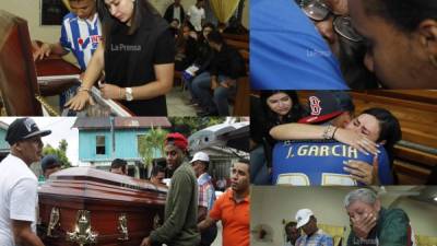 Dolor y desconsuelo en el velatorio del Juan Carlos García, futbolista hondureño que murió la noche del lunes 8 de enero en Tegucigalpa luego de que luchó por dos años contra la leucemia. Mira las imágenes desgarradoras de lo que ha sido el velorio.