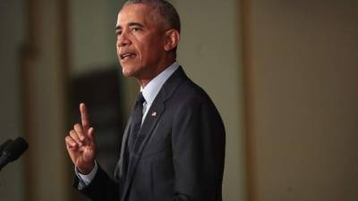 Obama regresó de su retiro para hacer campaña por los demócratas de cara a las elecciones legislativas de noviembre próximo./AFP.