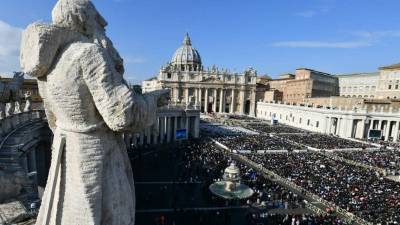 Más de 20 millones de personas vinieron a Roma específicamente para este año santo. AFP