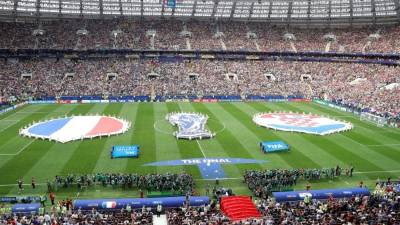 El Estadio Luzhniki es el escenario de la Gran Final del Mundial de Rusia. FOTO AFP.