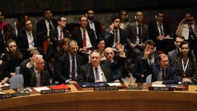 Rusia acusó el sábado en la ONU a Estados Unidos de querer 'orquestar un golpe de Estado' en Venezuela. Foto: AFP