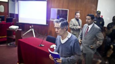 El deterioro de la salud de Alberto Fujimori es notable.