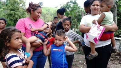 Los menores fueron dados de alta y se reunieron con sus familiares.