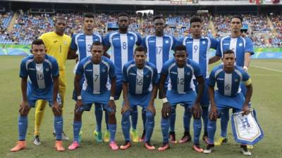 La Selección Sub-23 de Honduras.