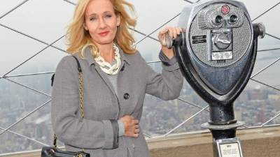 La escritora británica J.K.Rowling.