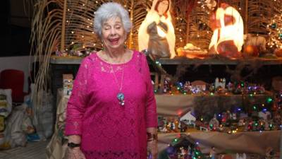 'Cada rincón de la casa refleja la alegría de mi corazón. Amo la Navidad”