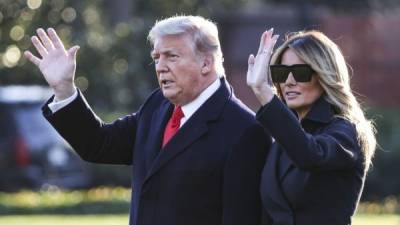 Trump y Melania se mudarán a Florida al entregar las llaves de la Casa Blanca el próximo 20 de enero a los Biden./AFP.