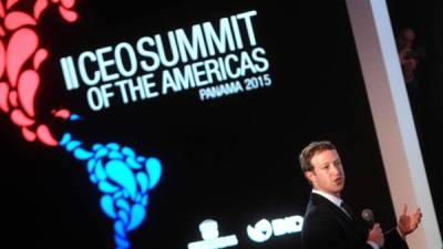 Zuckerberg disertó sobre la red social durante un foro en la pasada Cumbre de las Américas en Panamá.