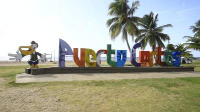Parador fotográfico de Puerto Cortés, Honduras.