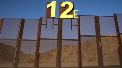 El costo estimado del muro, según los últimos cálculos del Departamento de Seguridad Nacional, es de $21,600 millones. Afp