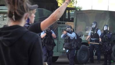 En Mineápolis se ha desatado una ola de protestas tras la murte de Floyd. Foto: AFP