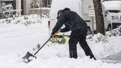 Estados Unidos se encuentra bajo alerta por varias tormentas invernales que dejan fuertes nevadas en casi todo el país./AFP.