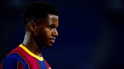 Ansu Fati volverá a las canchas en el 2021.