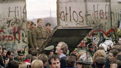 La caída del muro de Berlín en 1989 reunificó a Alemania./AFP.