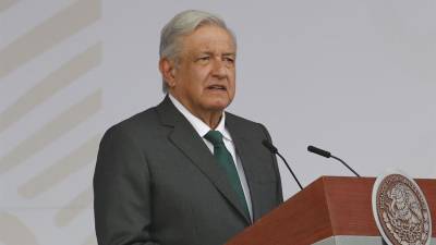 Andrés Manuel López Obrador, presidente de México.
