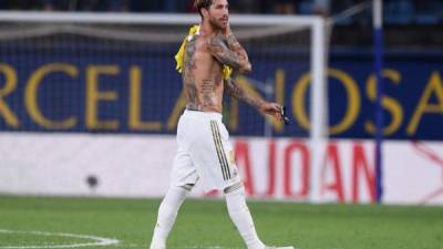 Sergio Ramos ganó un total de 22 títulos con el Real Madrid. Foto AFP.