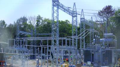 Central eléctrica en Honduras | Fotografía de archivo