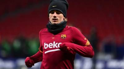 Antoine Griezmann, en el programa Universo Valdano en Vamos, repasó su llegada al Barça y su relación con Leo Messi. Foto AFP.