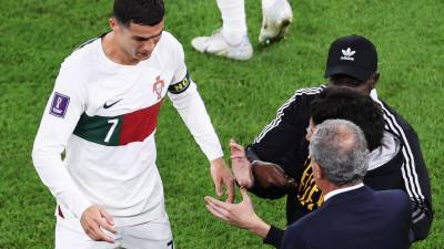 Portugal y Cristiano Ronaldo se despidieron del Mundial de Qatar tras caer 1-0 ante Marruecos por los cuartos de final. CR7 no pudo evitar el llanto tras el final del juego.