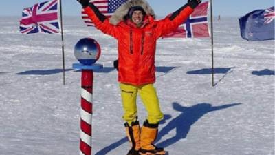 El estadounidense Colin O’Brady se convirtió la semana pasada en el primer hombre en cruzar a pie y en solitario la Antártida.