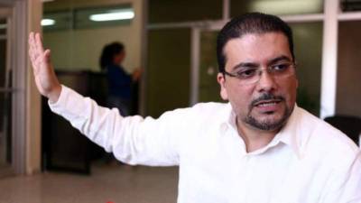 El viceministro de salud, Francis Contreras.