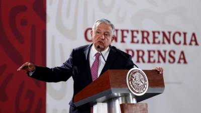 Obrador afirmó que analizarán incidente en frontera denunciado por Trump./EFE.