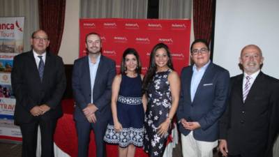 Mariano Pérez, Danilo Corea, Sandra Panayotti, Reyna Mejía, Iván Maldonado y Alex Arias.