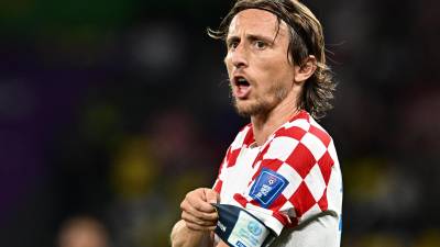 Modric lidera a la selección croata en el Mundial de Qatar.